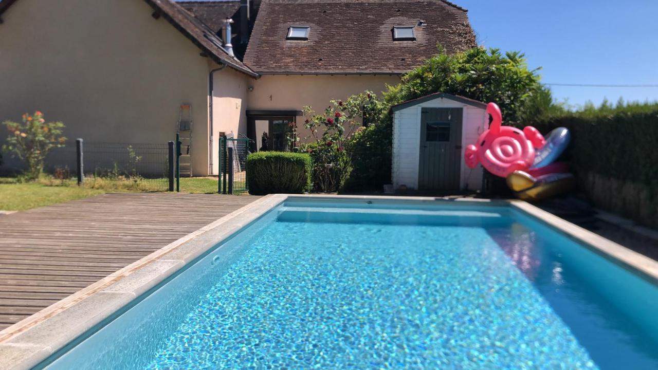 הוילה Jumilhac-le-Grand Gite De Charme En Dordogne Avec Piscine Et Jardin מראה חיצוני תמונה